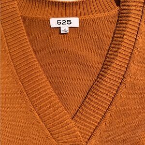 525 America Orange Sweater Vest